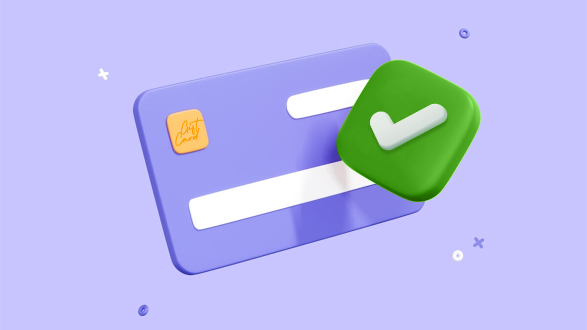 How do you register a new gift card online?