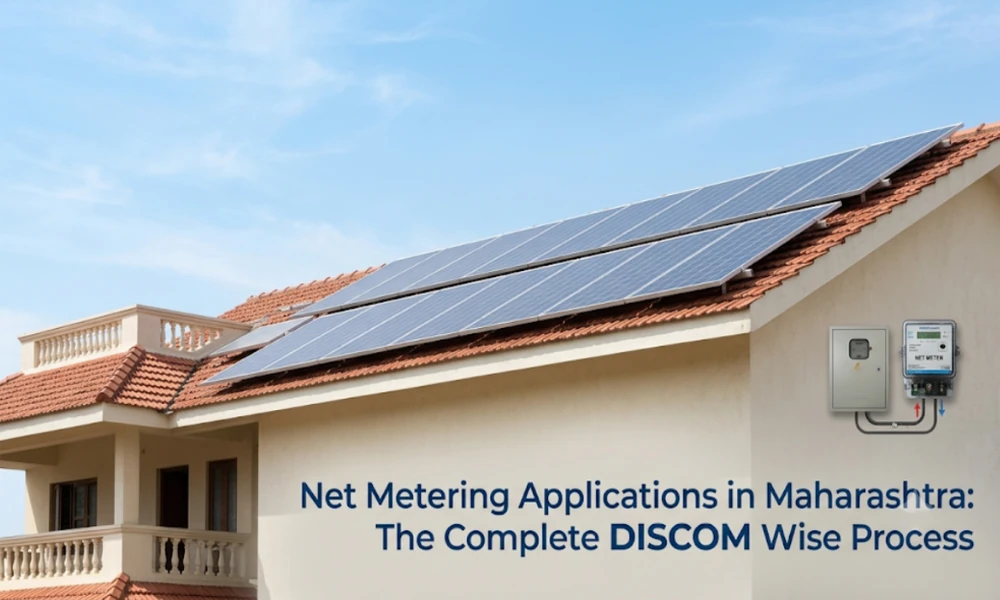 Net Metering Applications in Maharashtra: The Complete DISCOM Wise Process